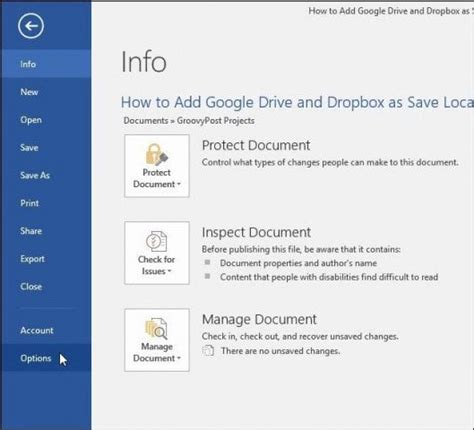 add dropbox as a save as location in microsoft office|Add Dropbox, Google Drive, Box as Office online .